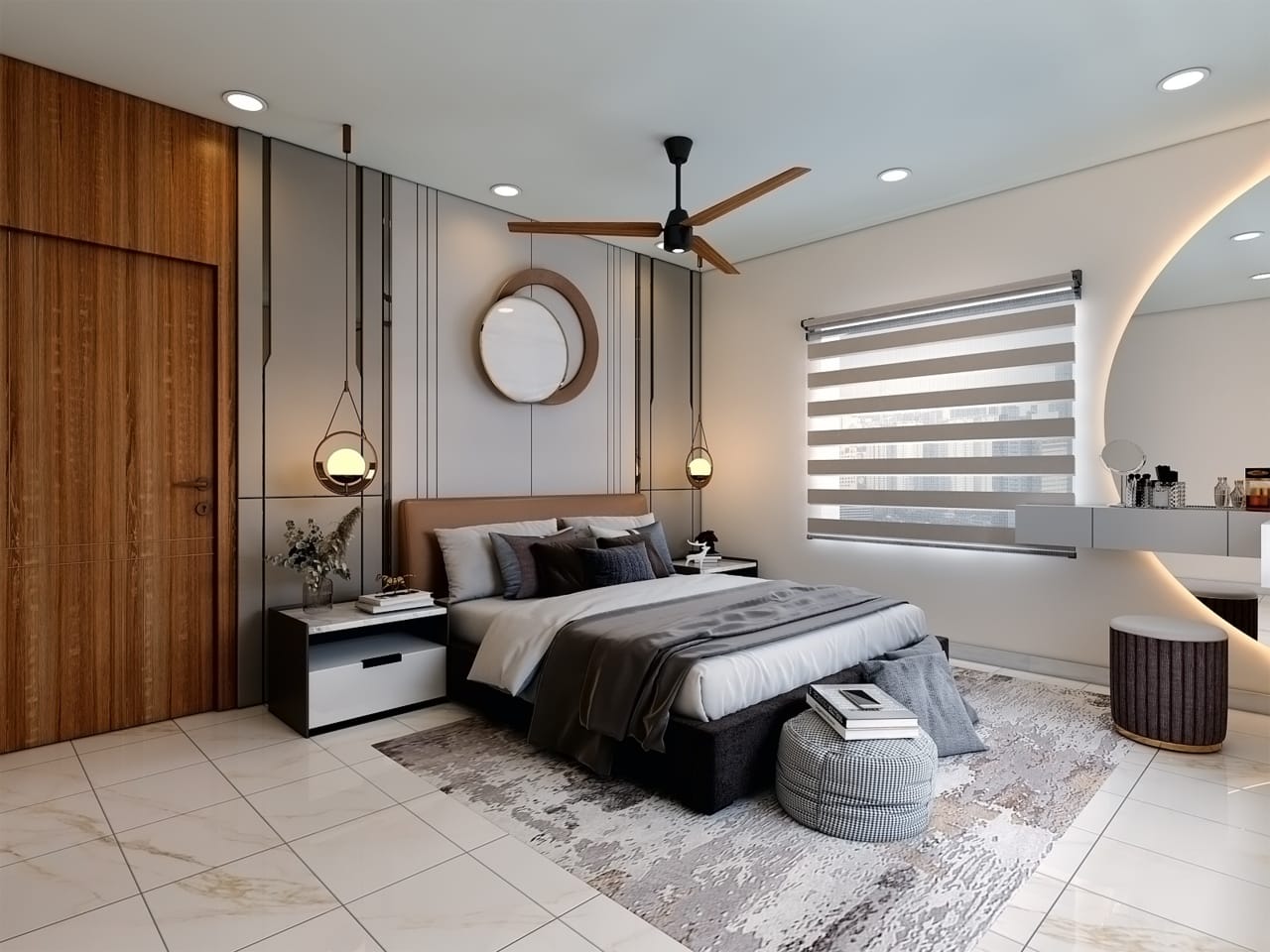 Luxury bedroom design